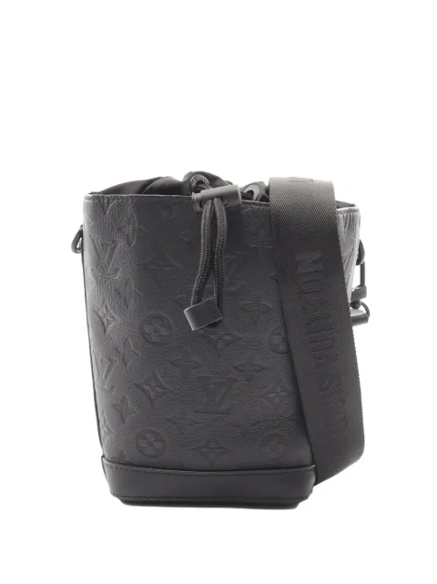 Louis Vuitton Pre-Owned 2021-2026 Monogram Shadow Noe Sling crossbody bag