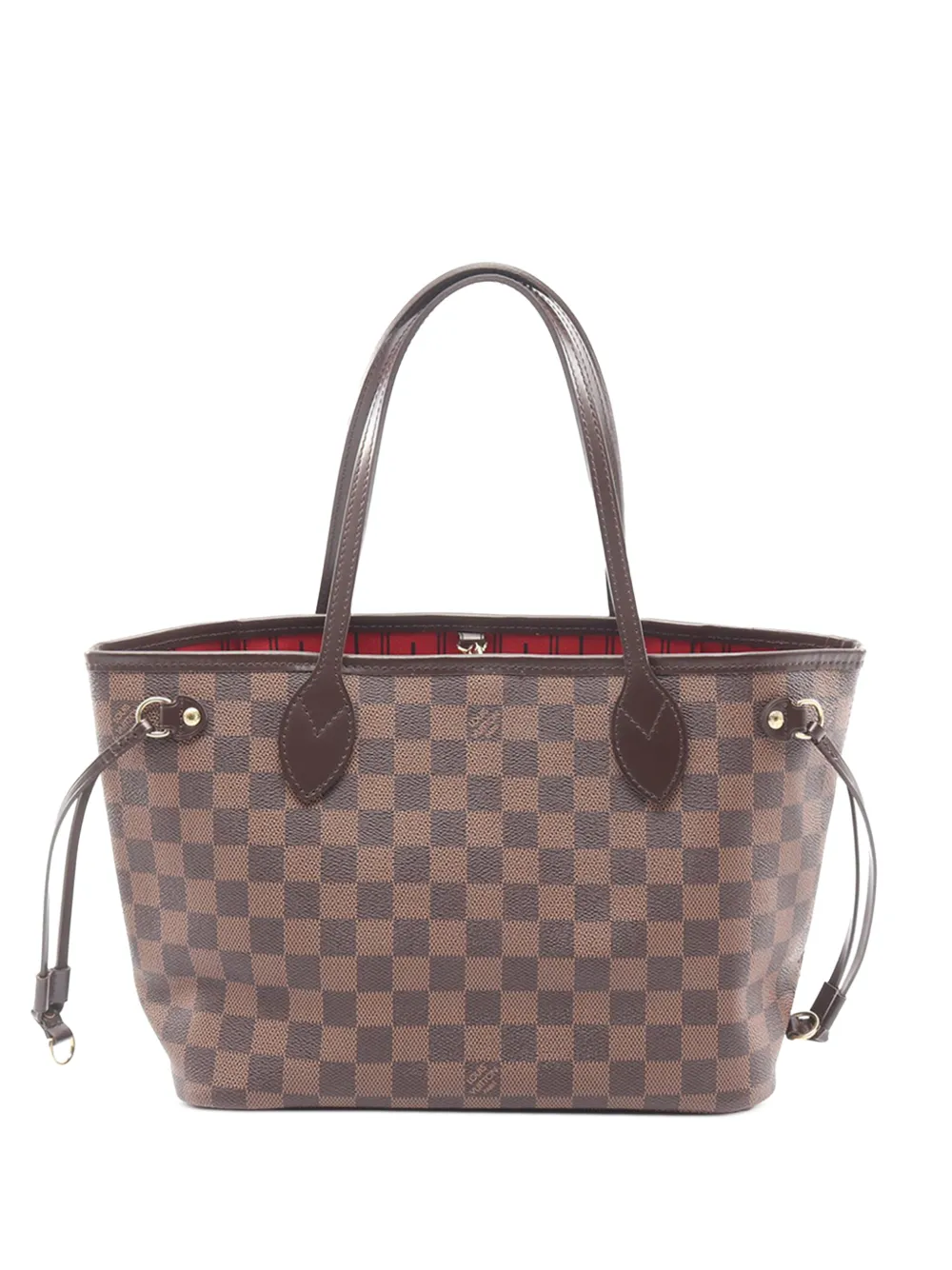 Louis Vuitton Pre-Owned 2012 Damier Ebene Neverfull PM tote bag - Braun