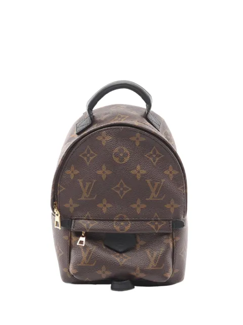 Louis Vuitton Pre-Owned 2018 모노그램 미니 팜 스프링스 백팩