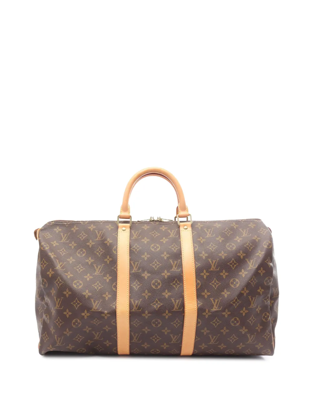 Louis Vuitton Pre-Owned 2001 Monogram Keepall 50 travel bag - Braun