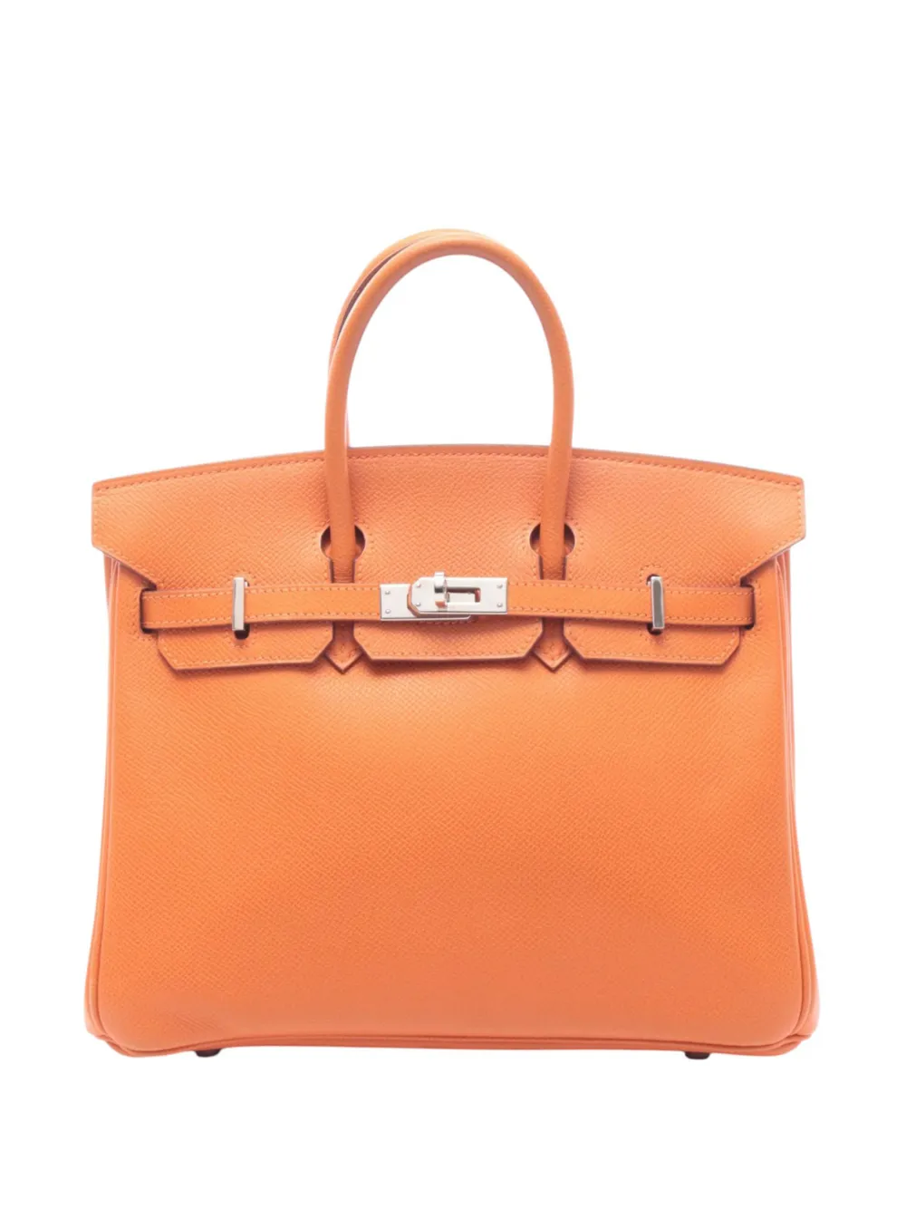 Hermès Pre-Owned 2007 Epsom Birkin Retourne 25 handbag - Arancione