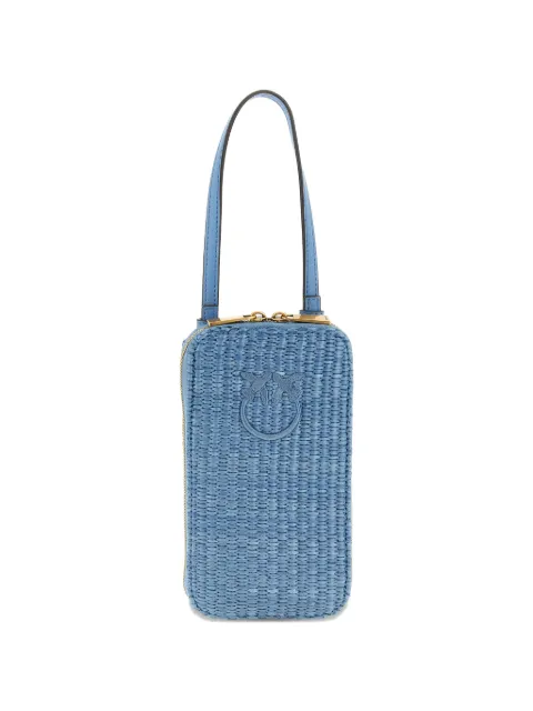 PINKO Love Birds Diamond braided smartphone holder