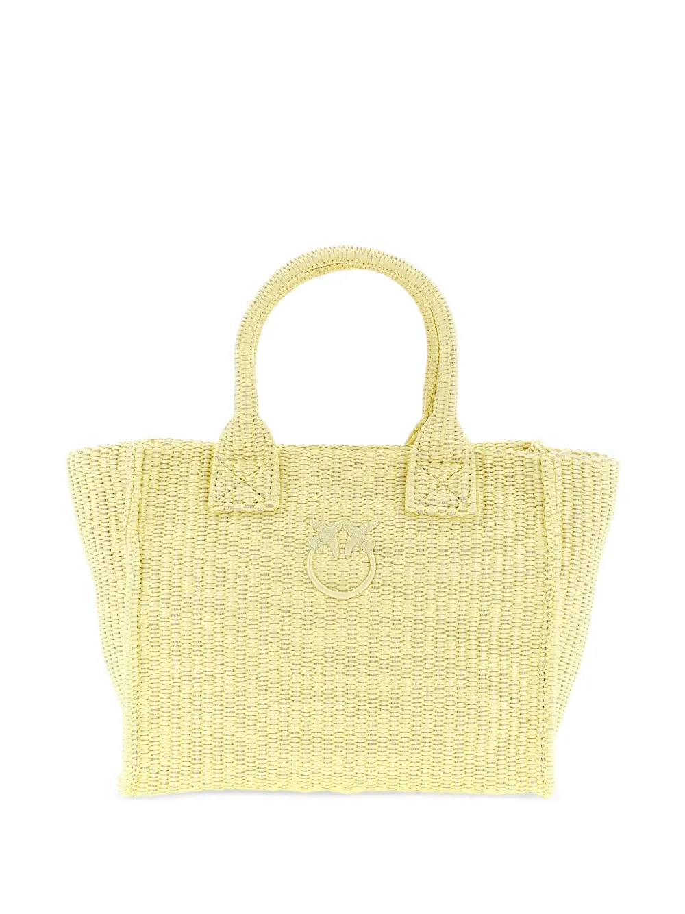 PINKO Beach mini tote bag - Giallo