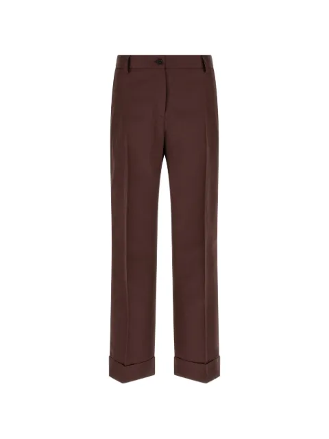 Alberto Biani Charlie pressed-crease trousers