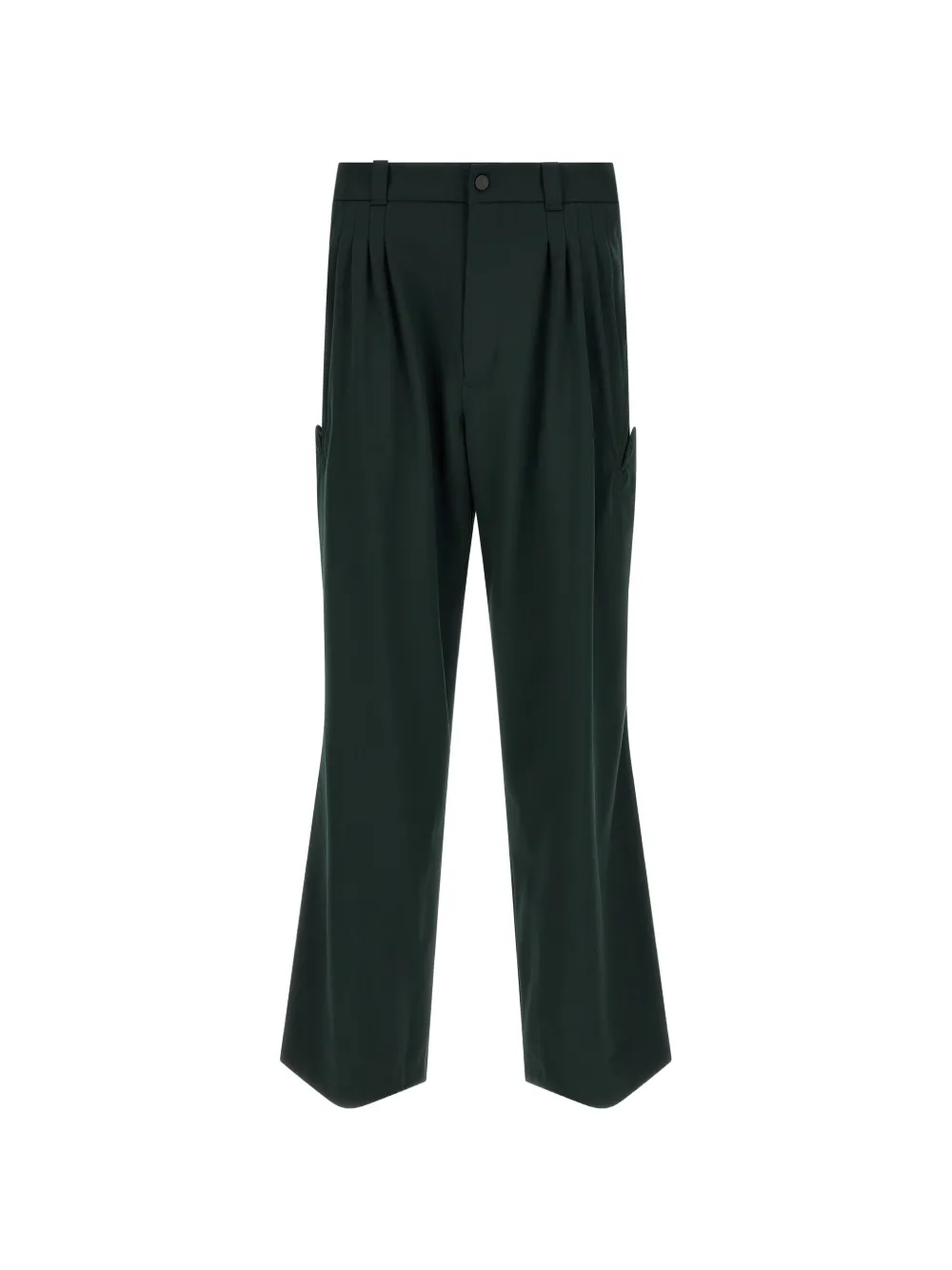 Kiko Kostadinov Andras pleated trousers - Verde
