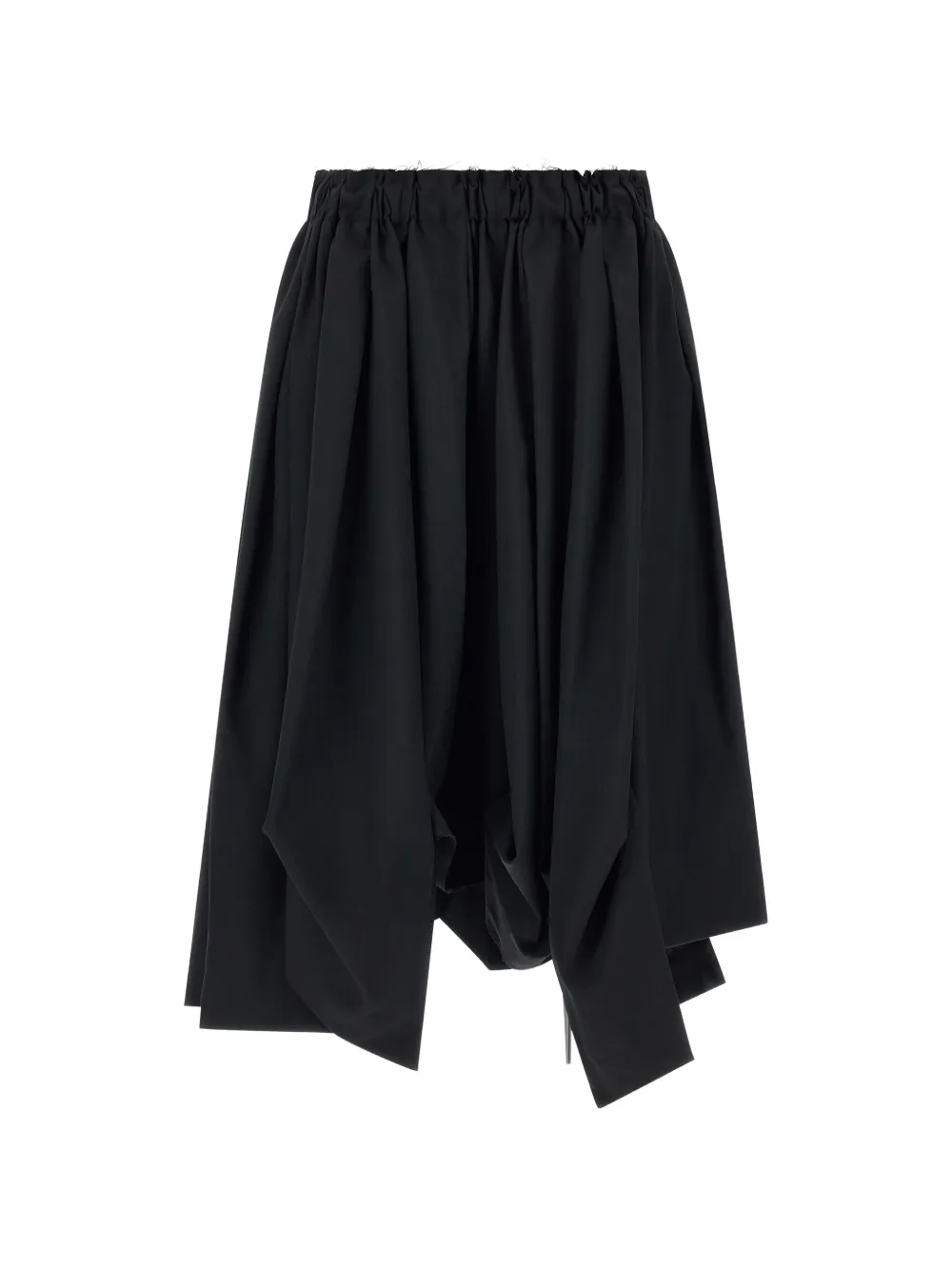 Comme Des Garçons asymmetric panelled shorts - Schwarz