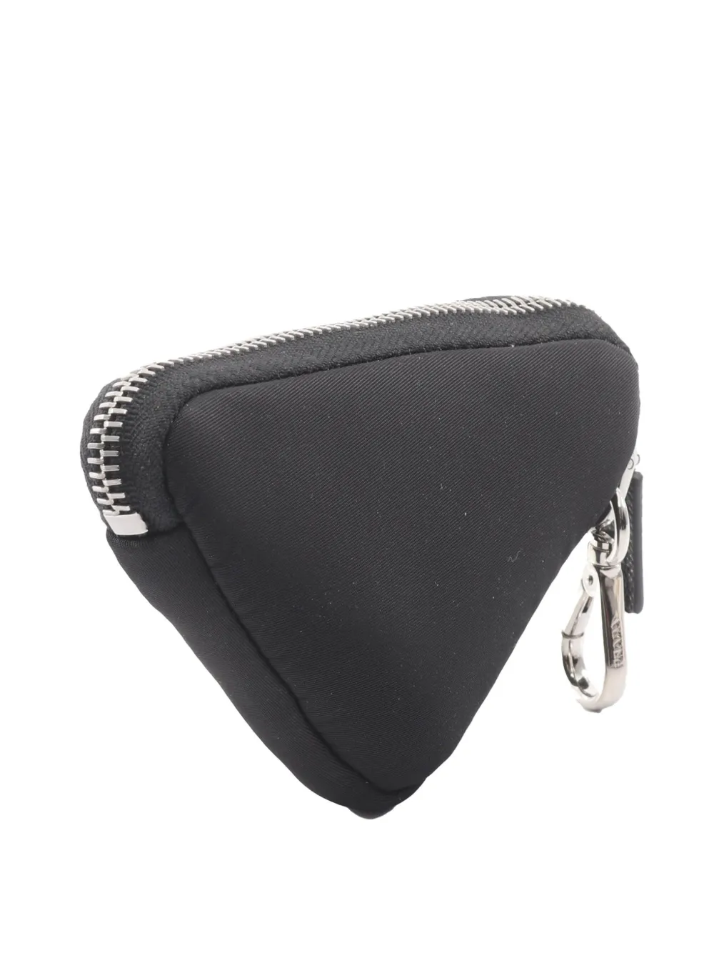 Prada Pre-owned 2013-2026 Tessuto Triangle Pouch in Black, view 2