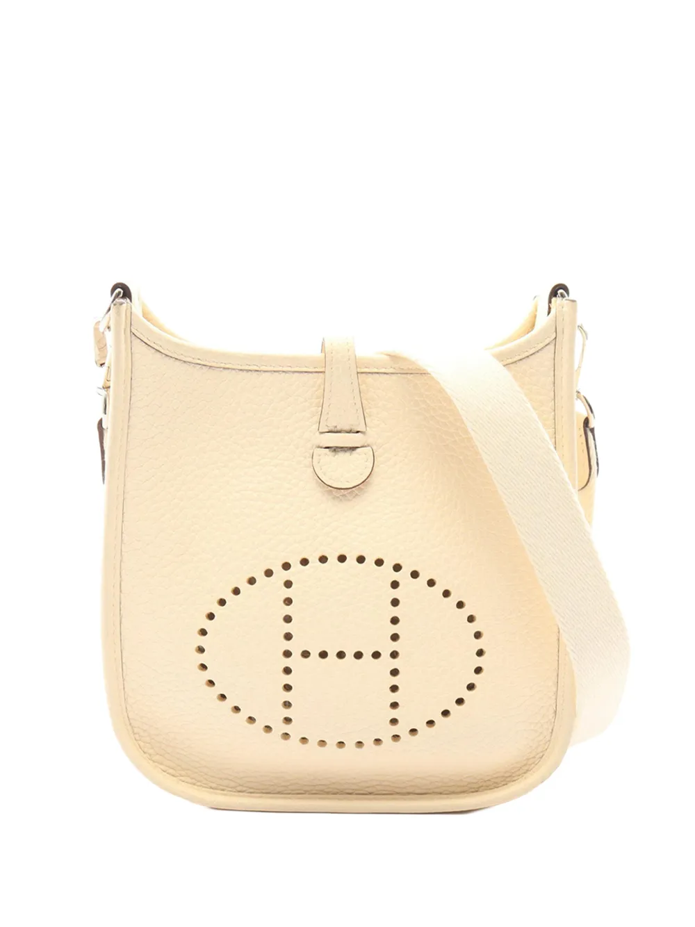 Hermès Pre-Owned 2021 Clemence Amazone Evelyne TPM 16 crossbody bag - Toni neutri