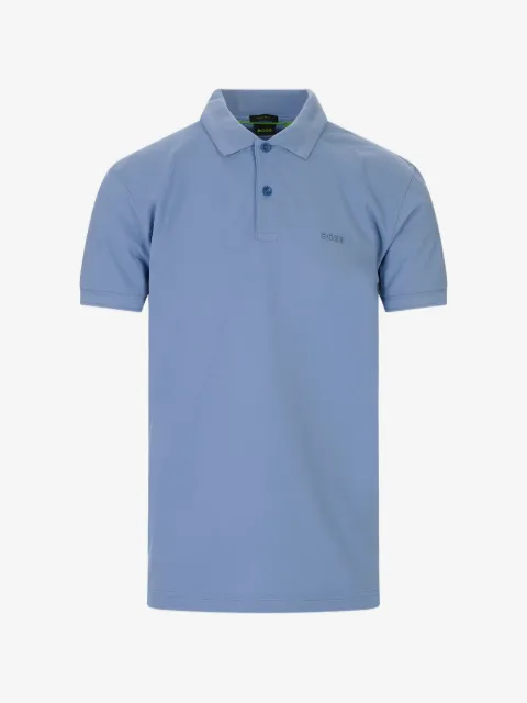 BOSS playera tipo polo con parche del logo