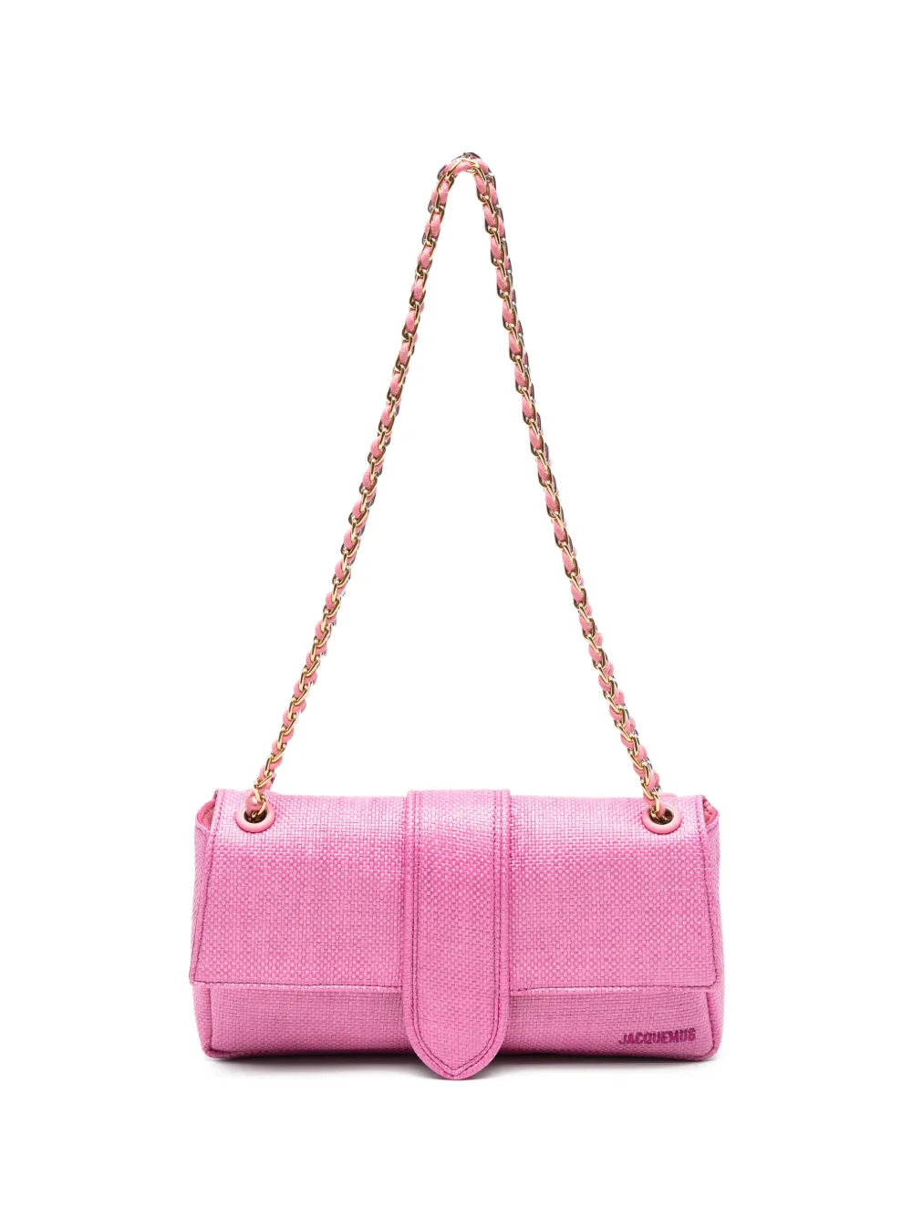 Jacquemus The Bambino chain shoulder bag - Rosa