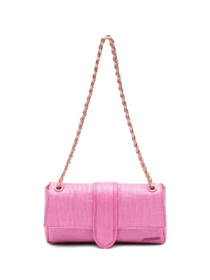 Jil Sander レザー ショルダーバッグ | ピンク | FARFETCH JP