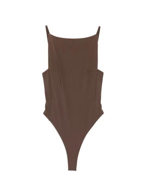 Jacquemus traje de baño con espalda abierta