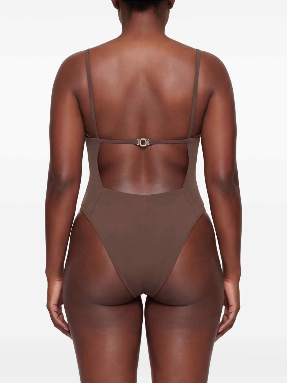 Jacquemus The Sole badpak Bruin