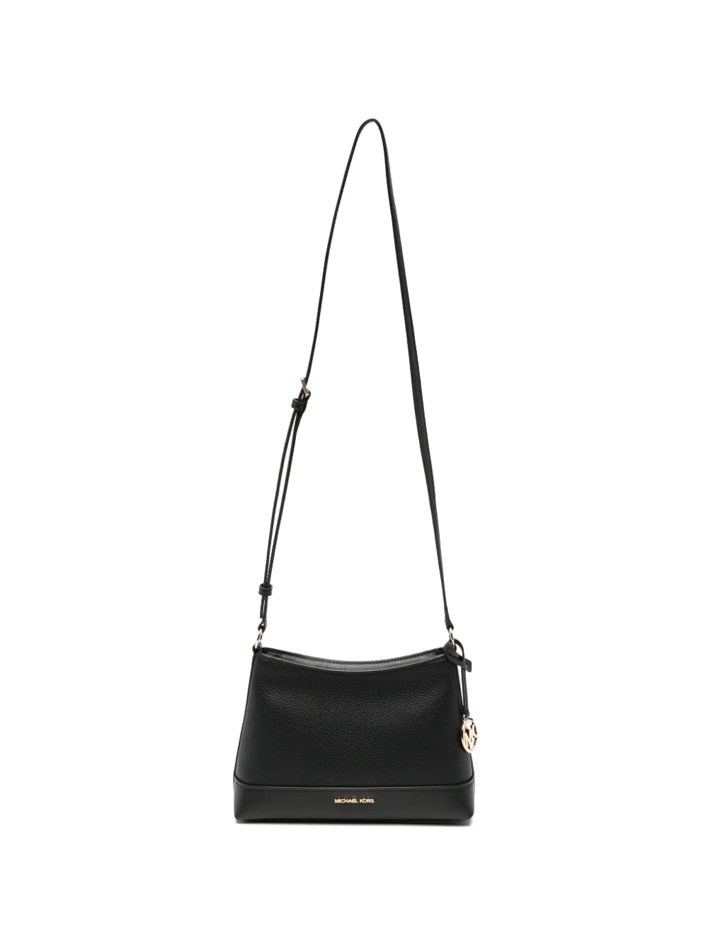 Michael Kors logo-charm cross-body bag - Nero