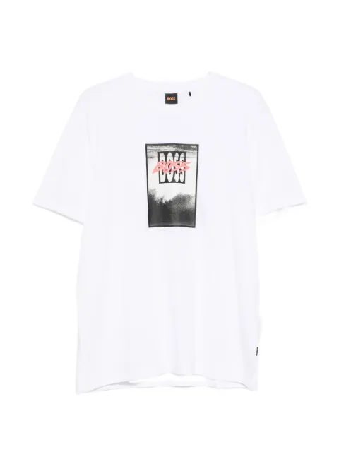 BOSS logo-print T-shirt