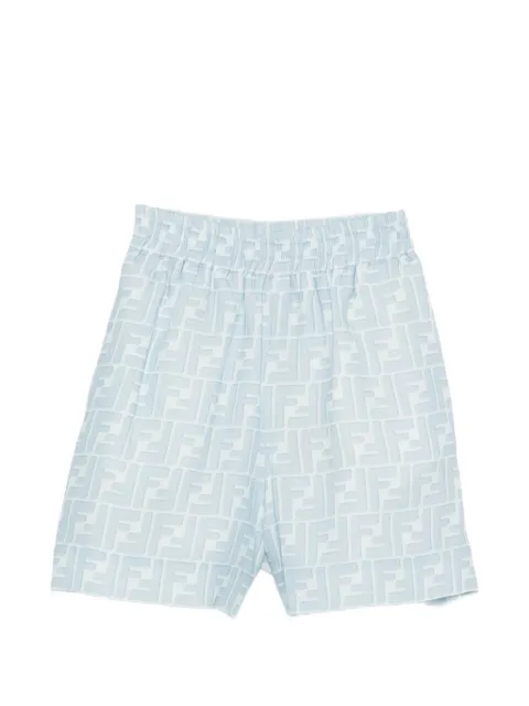 Fendi Kids logo-print shorts