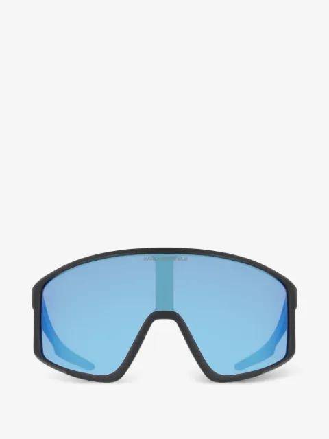 Karl Lagerfeld lentes de sol con armazón geométrica
