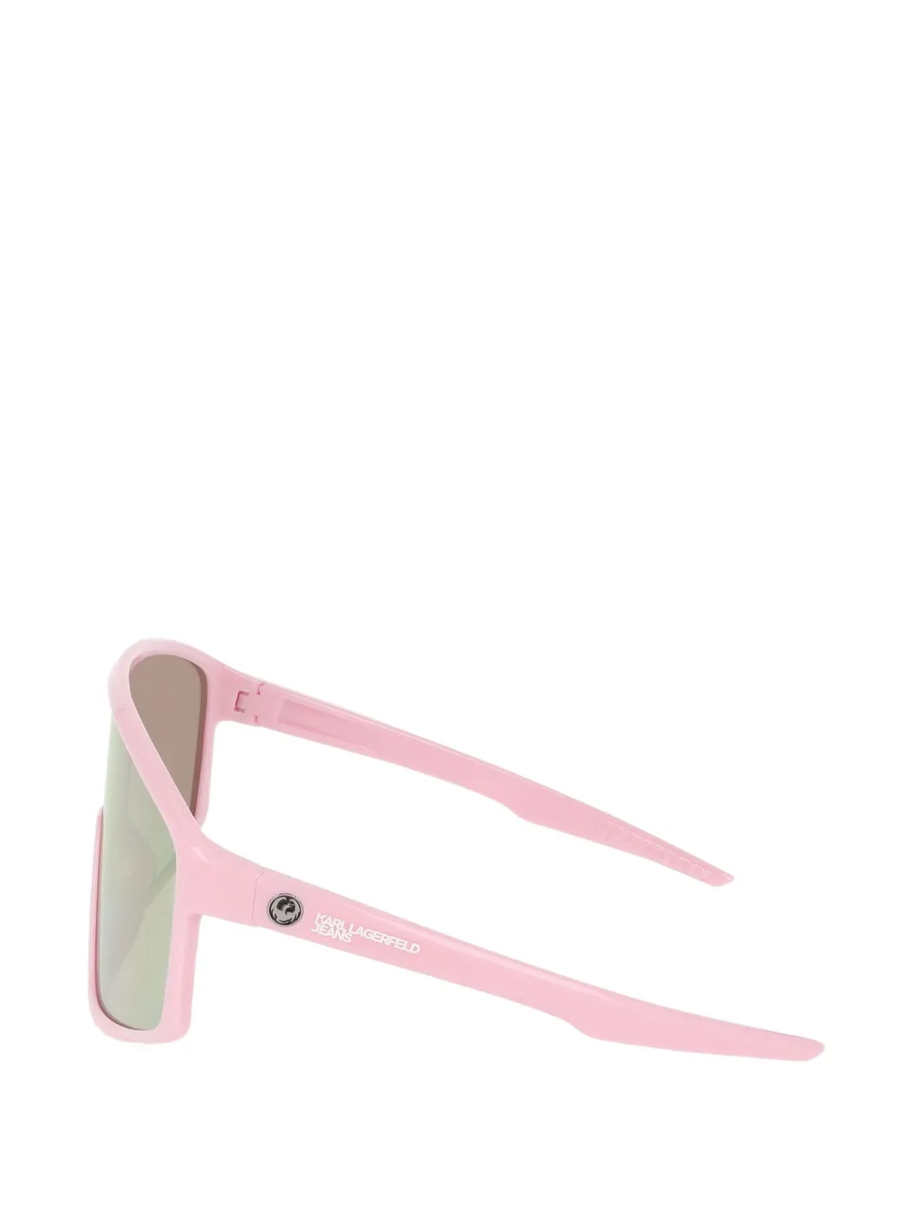 Karl Lagerfeld Zonnebril met geometrisch montuur Roze