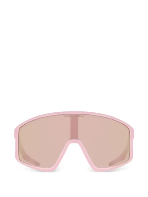 Karl Lagerfeld geometric-frame sunglasses