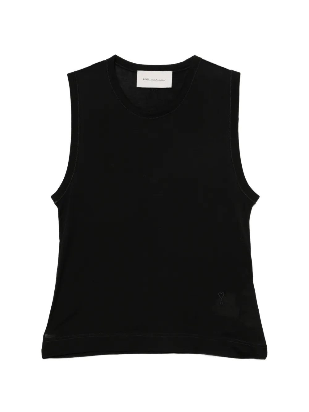 AMI Paris Ami de Coeur tank top - Schwarz