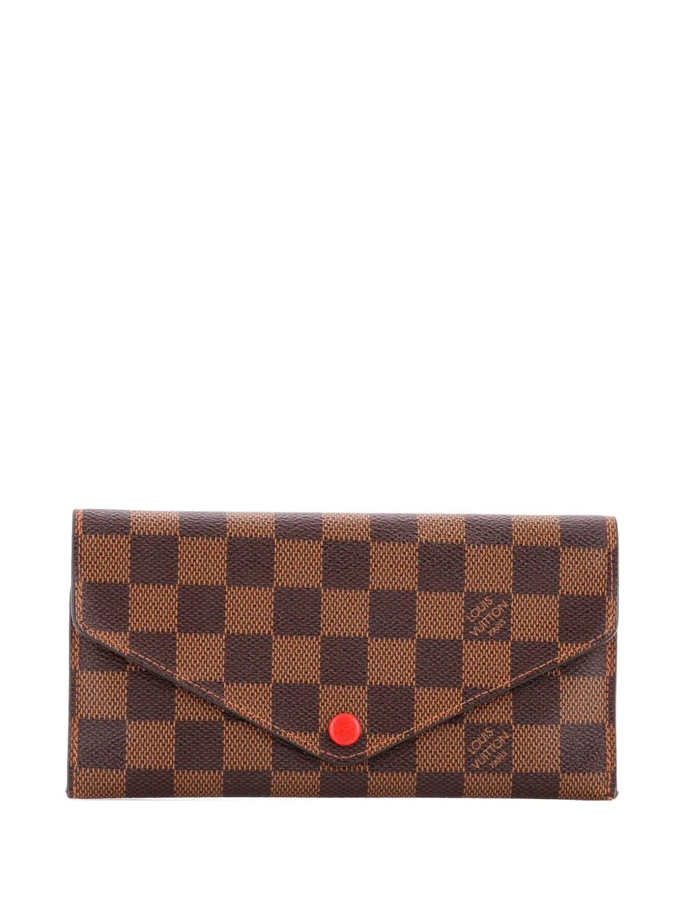 Louis Vuitton Pre-Owned Portafoglio Josephine NM in tela Damier - Marrone