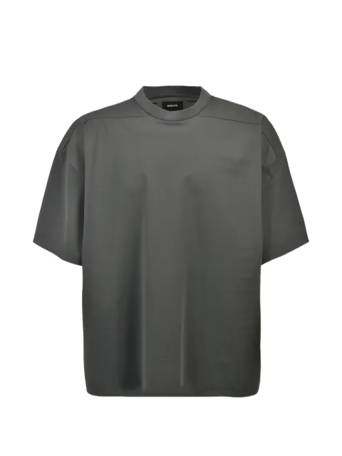 BREATH NEW RICH SILKY WIDE dropped-shoulder T-shirt