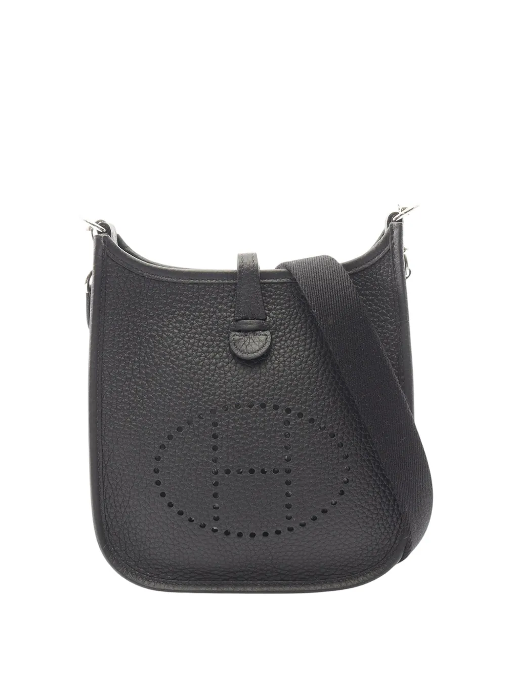Hermès Pre-Owned 2025 Clemence Evelyne Amazone TPM crossbody bag - Black