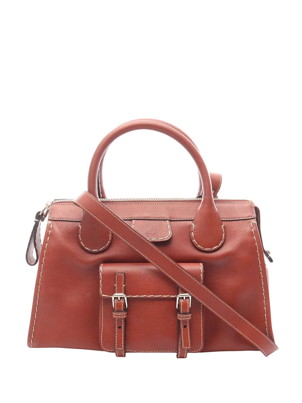 Chloé Pre-Owned 2010-2026 Edith handbag - Marrone