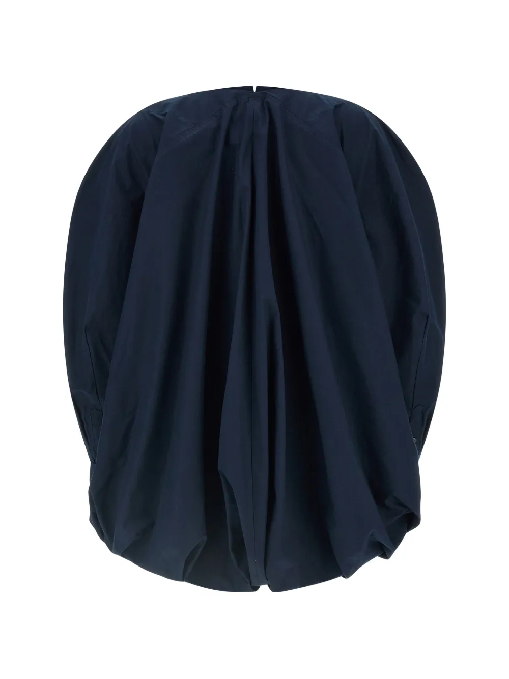 Jacquemus La Chemise Pittore asymmetrische blouse Blauw