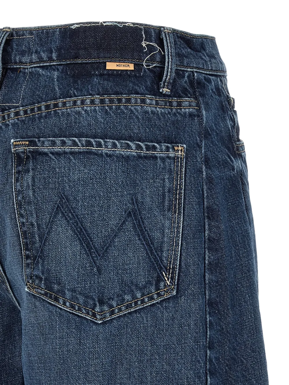 MOTHER Half-Pipe bermuda shorts Blauw