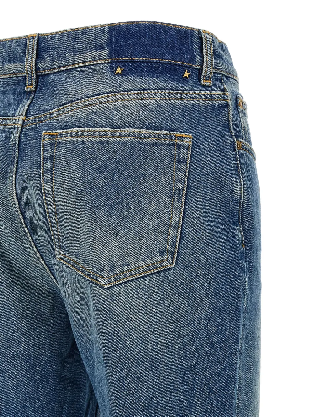 Golden Goose Deryn jeans met stenen wassing Blauw