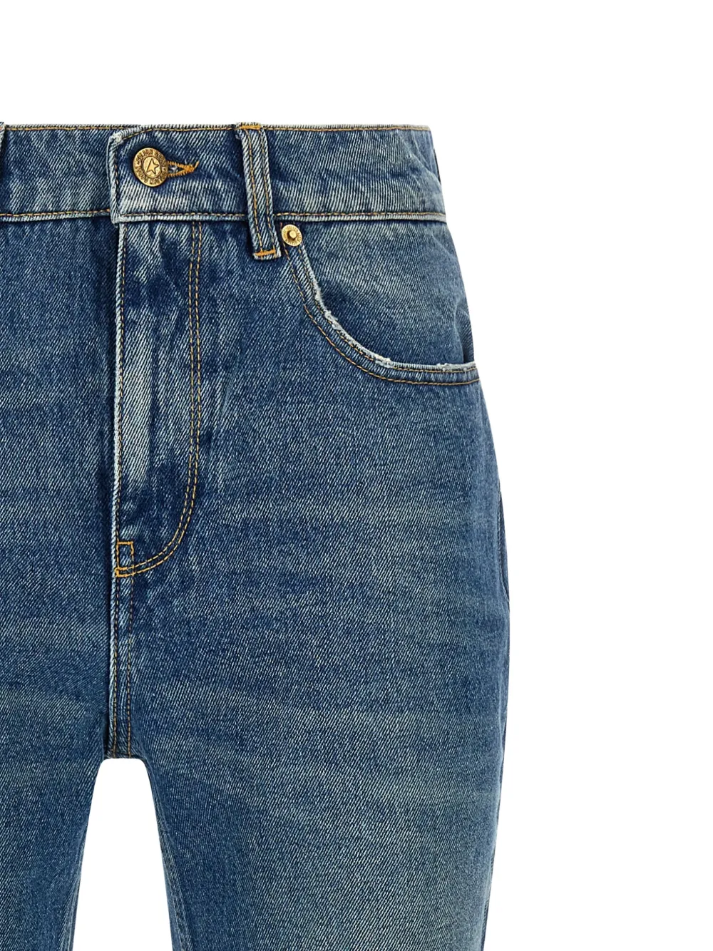 Golden Goose Deryn jeans met stenen wassing Blauw