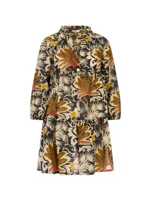 PINKO floral-print Wrap Style Dress | Blue | FARFETCH