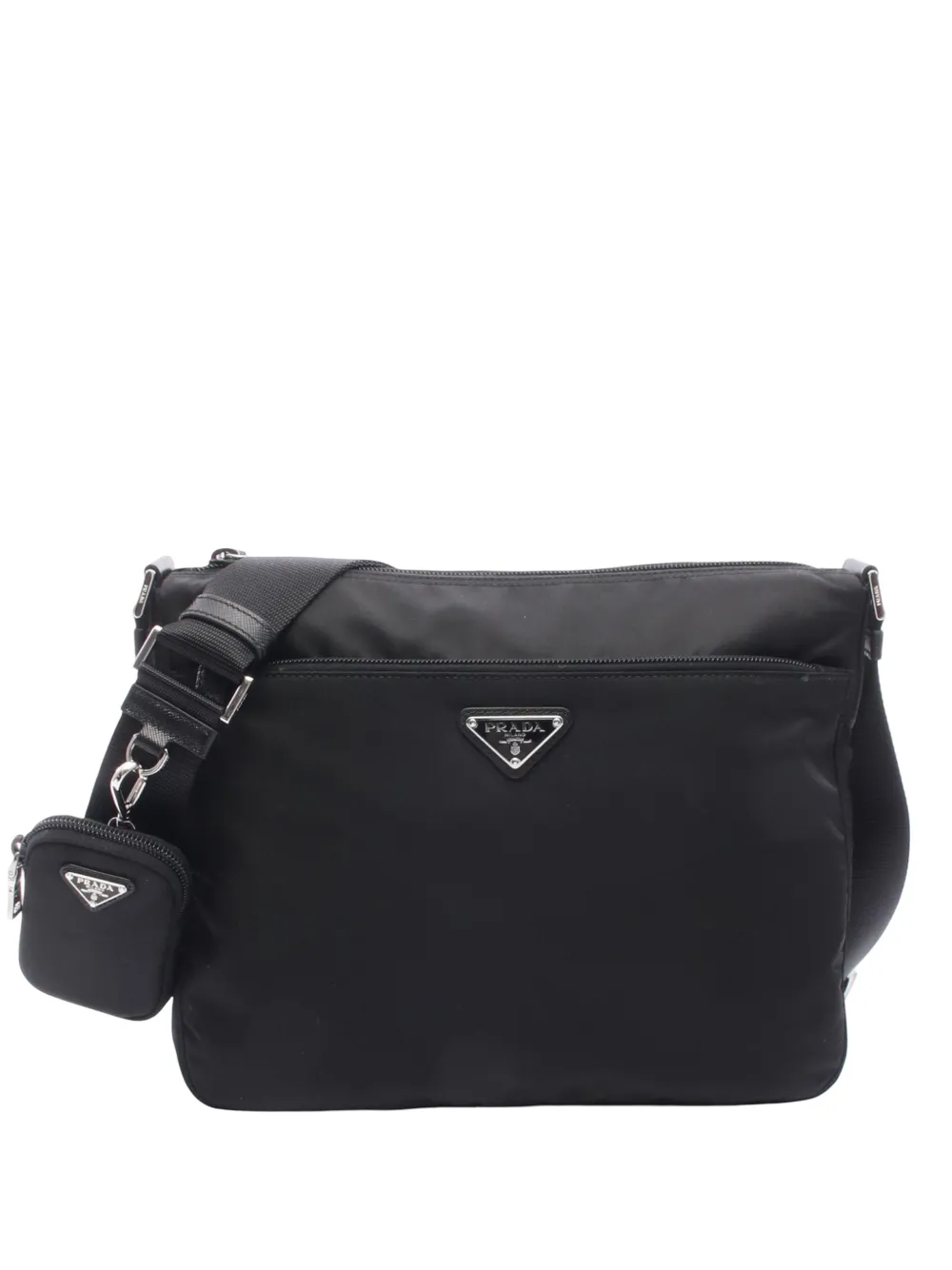 Prada Pre-Owned 2013-2026 Vela crossbody bag - Nero