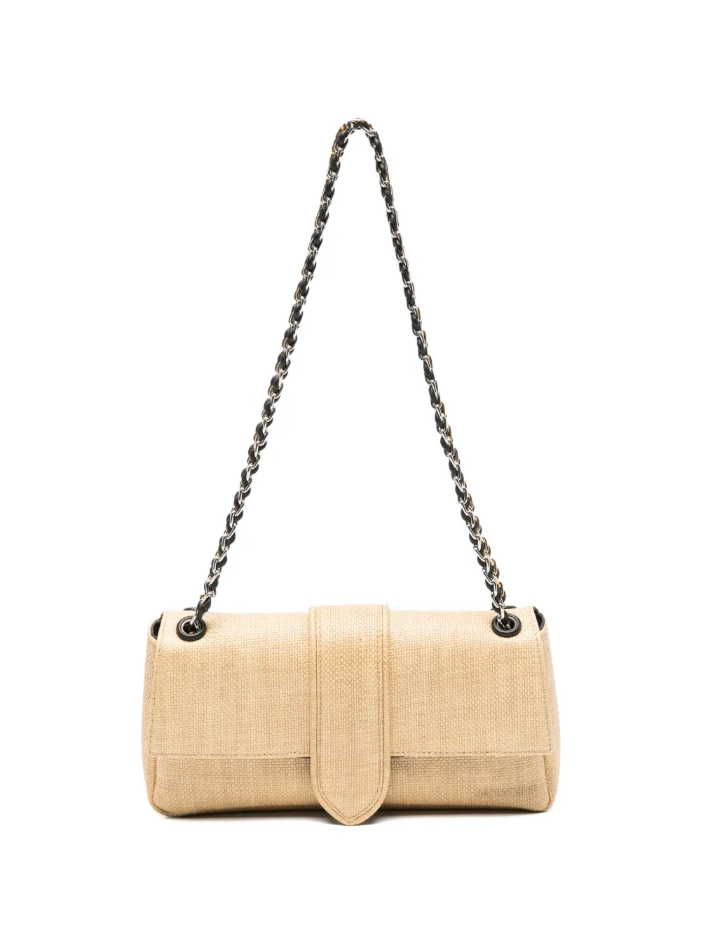 Jacquemus The Bambino chain shoulder bag - Neutrals