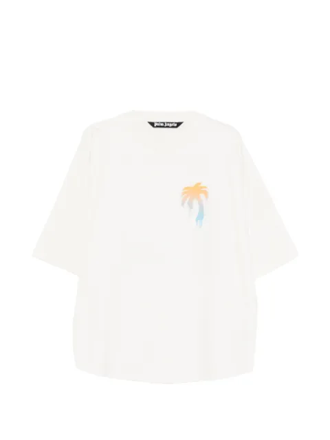 Palm Angels palm tree-print T-shirt
