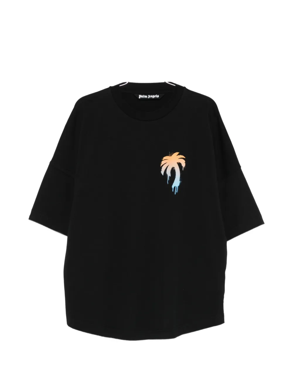 Palm Angels palm tree-print T-shirt - Nero