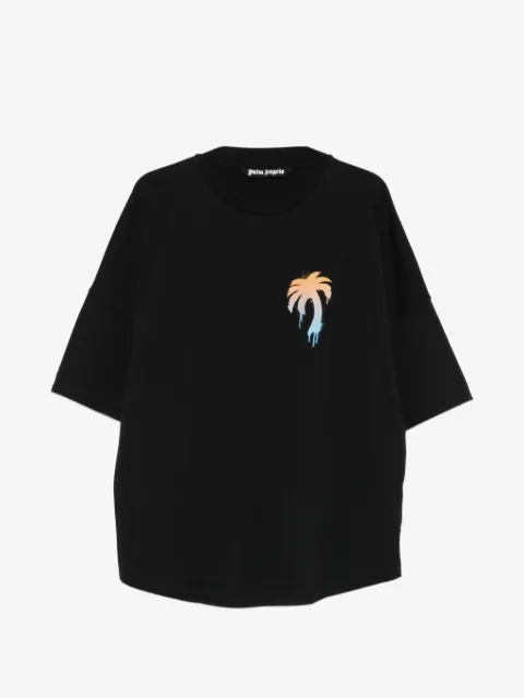 Palm Angels palm tree-print T-shirt