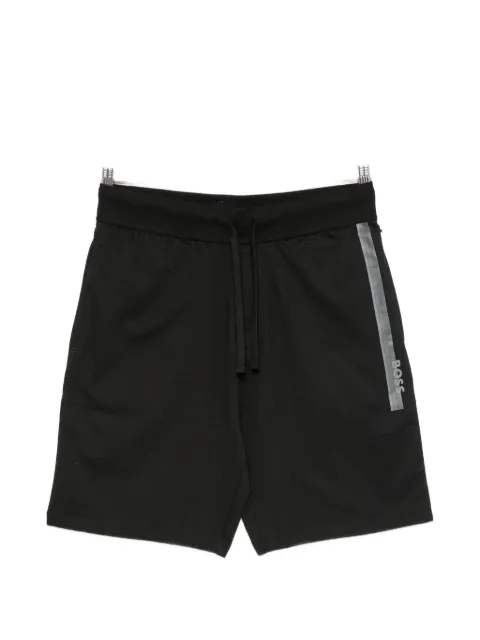 BOSS logo-detail drawstring shorts