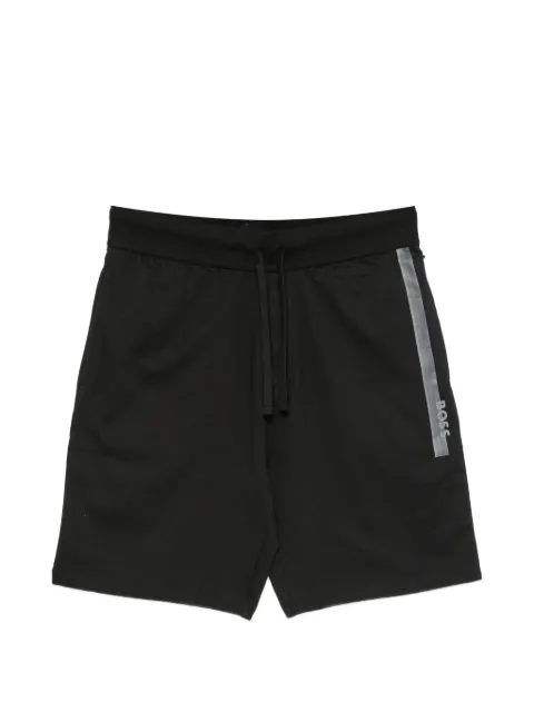 BOSS logo-detail drawstring shorts