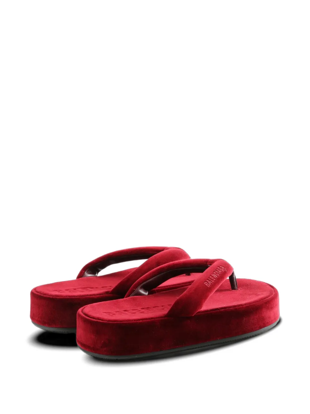 Balenciaga Jet Lag sandals Rood
