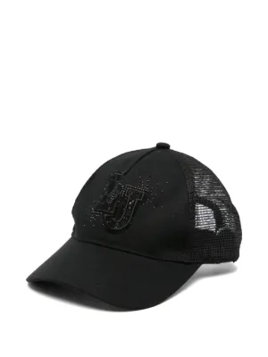 GANNI ロゴ キャップ | ブラック | FARFETCH JP