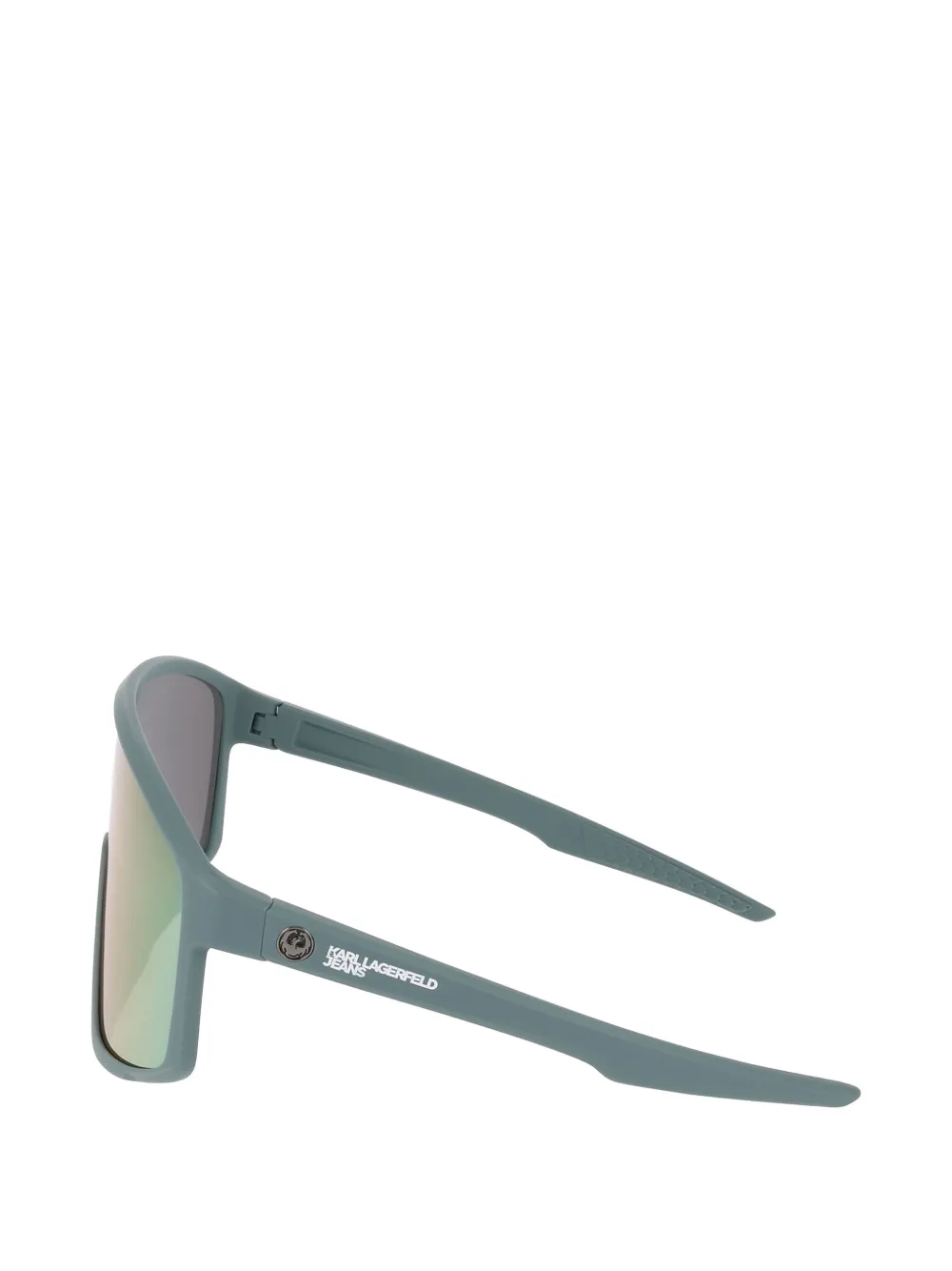 Karl Lagerfeld Zonnebril met geometrisch montuur Grijs