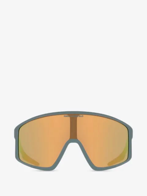 Karl Lagerfeld lentes de sol con armazón geométrica