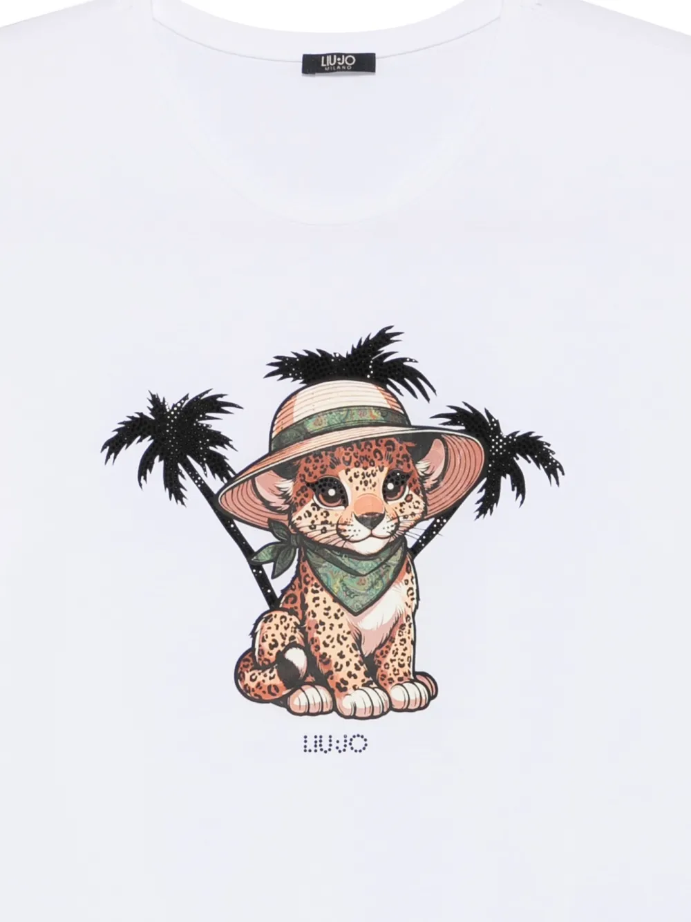 LIU JO T-shirt met print Wit