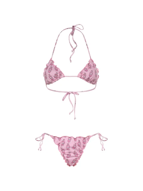 MC2 Saint Barth ruffled-trims bikini