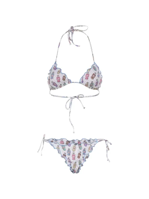 MC2 Saint Barth ruffled-trims bikini