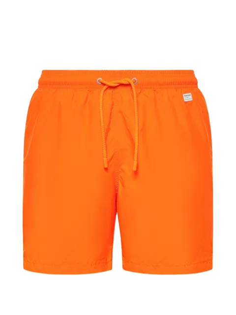 MC2 Saint Barth logo-patch drawstring swim shorts