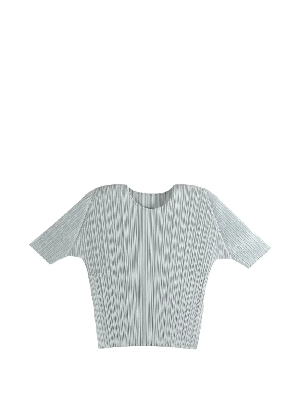Pleats Please Issey Miyake slim fit top - Grigio