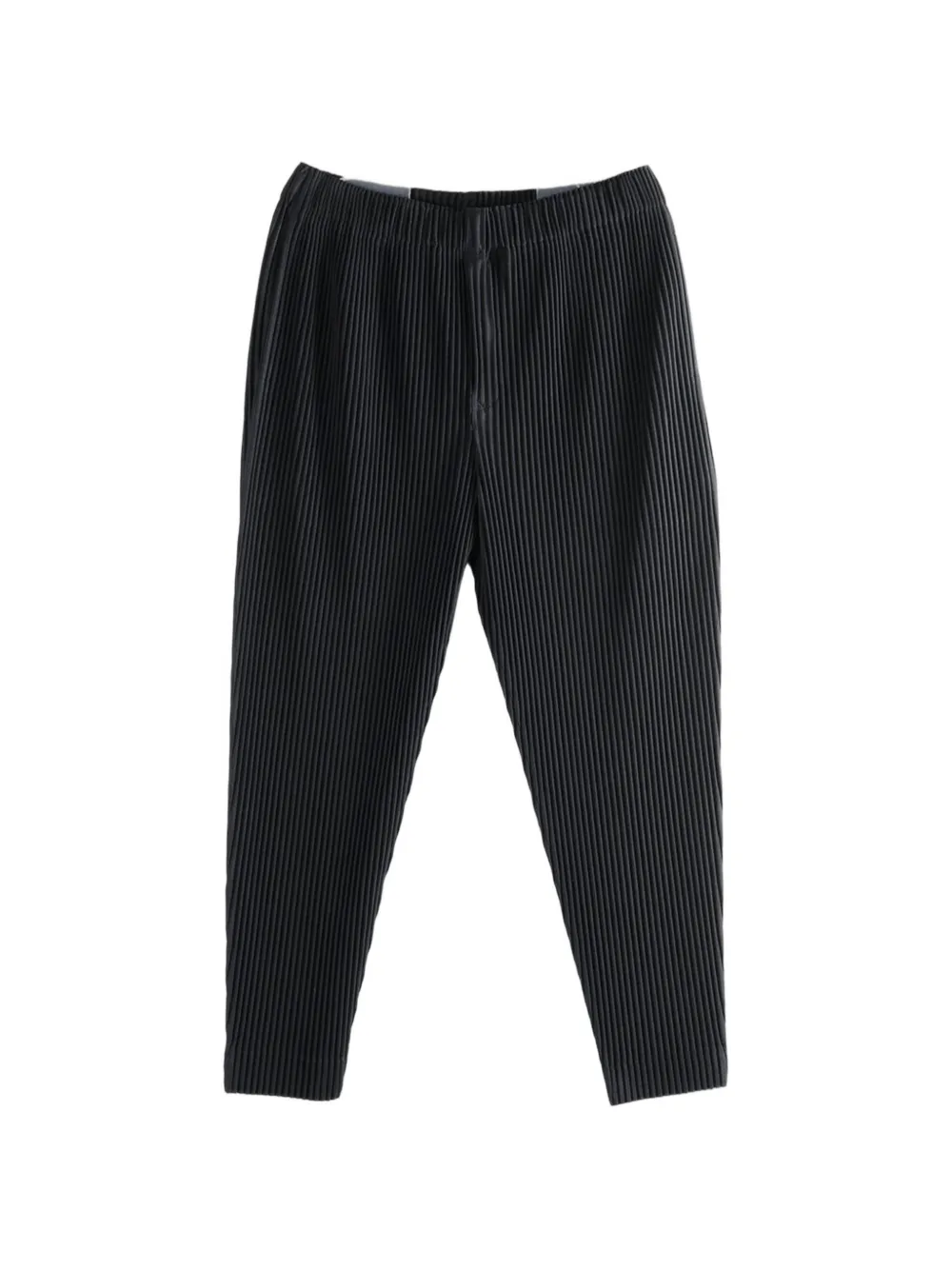 Homme Plissé Issey Miyake Monthly Colors : April pleated tapered trousers - Nero